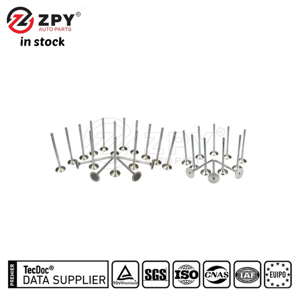 ZPY Intake Exhaust Valve Kit For VW Passat Jetta Audi A4 A6 058109601AA