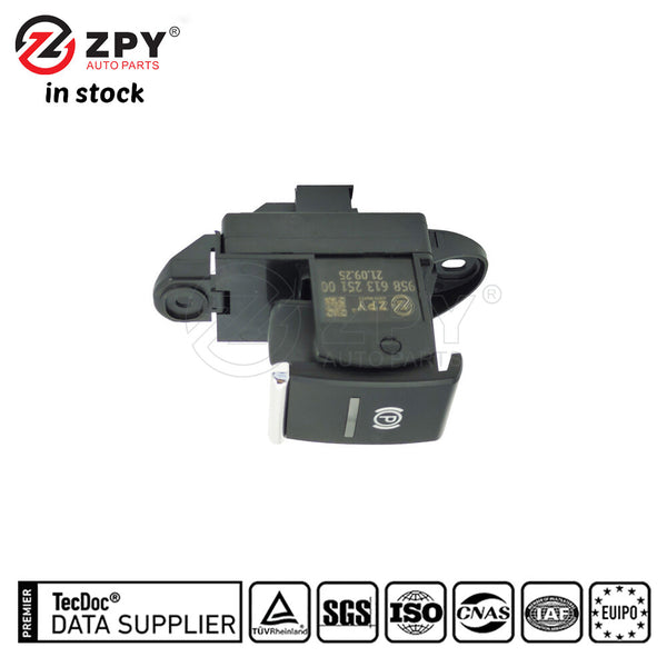 ZPY Hand Brake Control Switch Button For Porsche Cayenne 3.0L 3.6L 95861325100